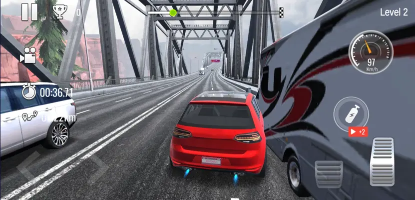 Traffic Driving Car Simulator android App screenshot 0