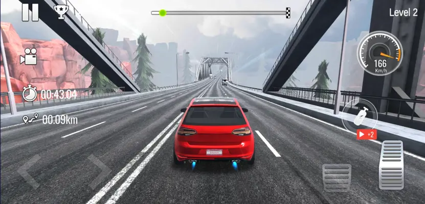 Traffic Driving Car Simulator android App screenshot 1