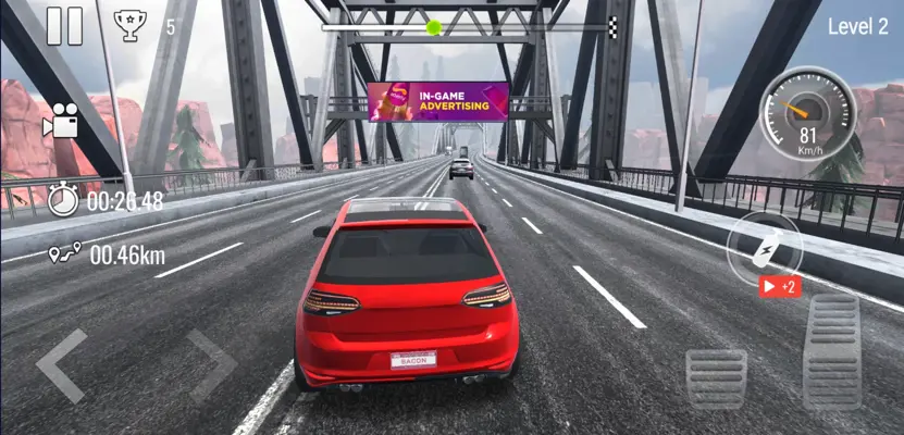 Traffic Driving Car Simulator android App screenshot 4