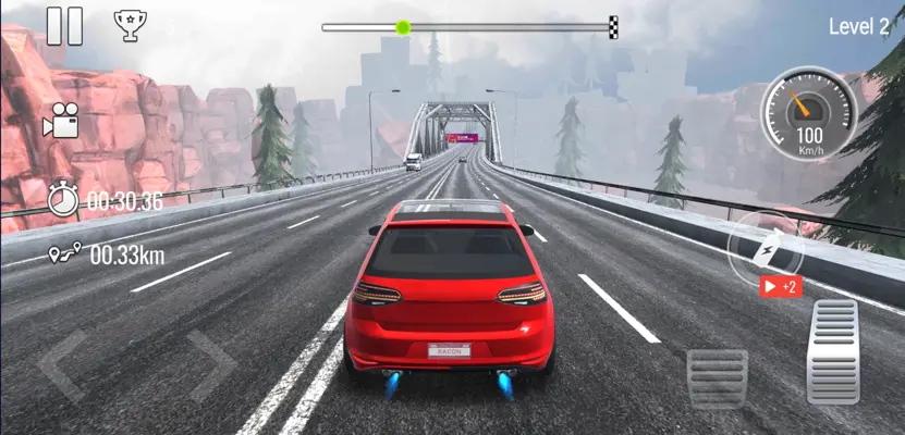 Traffic Driving Car Simulator android App screenshot 5